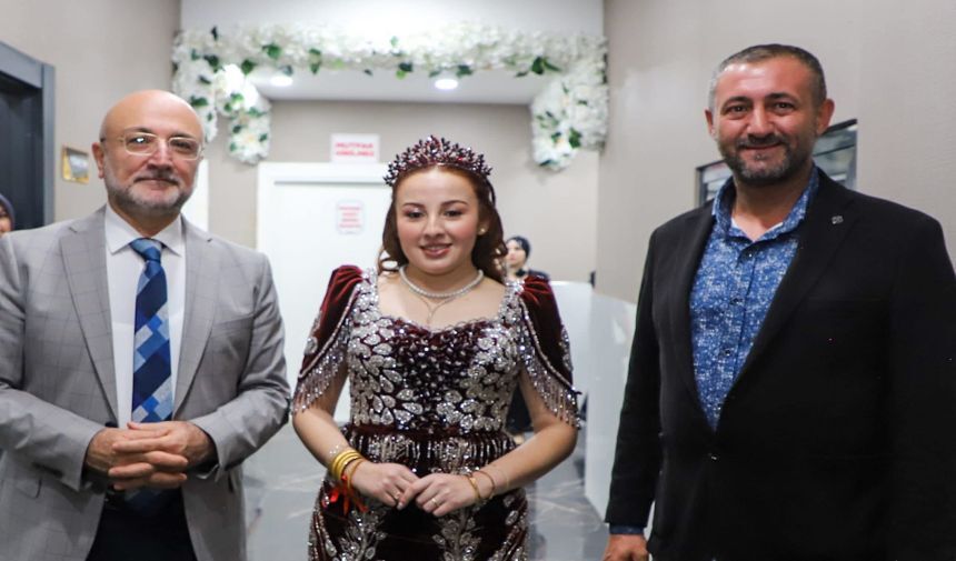 Başkan Şahin, Şehit Kızını En Mutlu Gününde Yalnız Bırakmadı