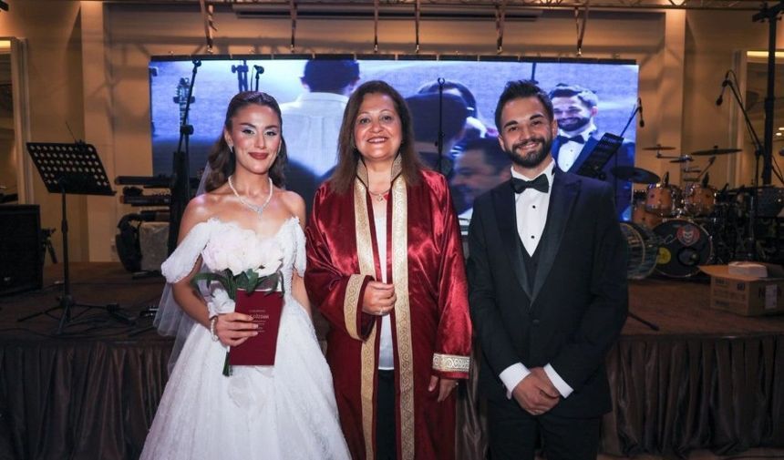 Güzbey ve Tülü ailesinin mutlu günü