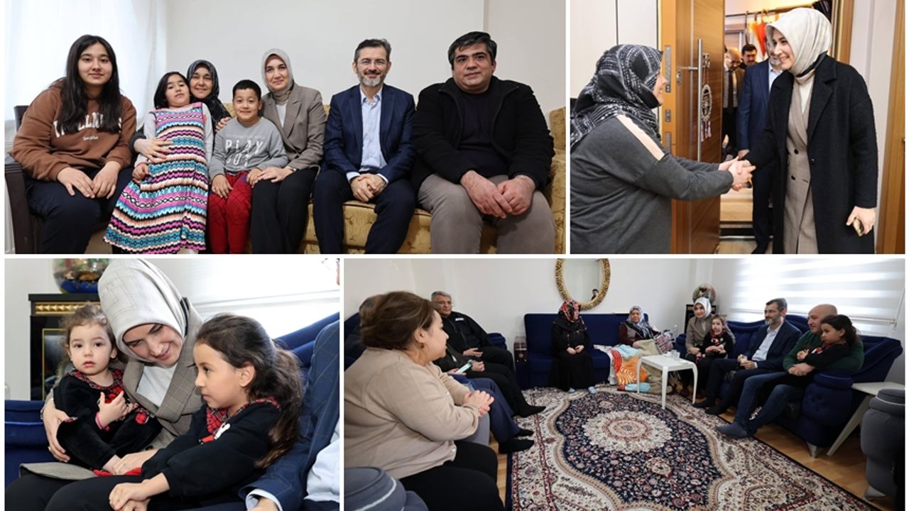 VALİ YİĞİTBAŞI DEPREMZEDE AİLELERİ ZİYARET ETTİ