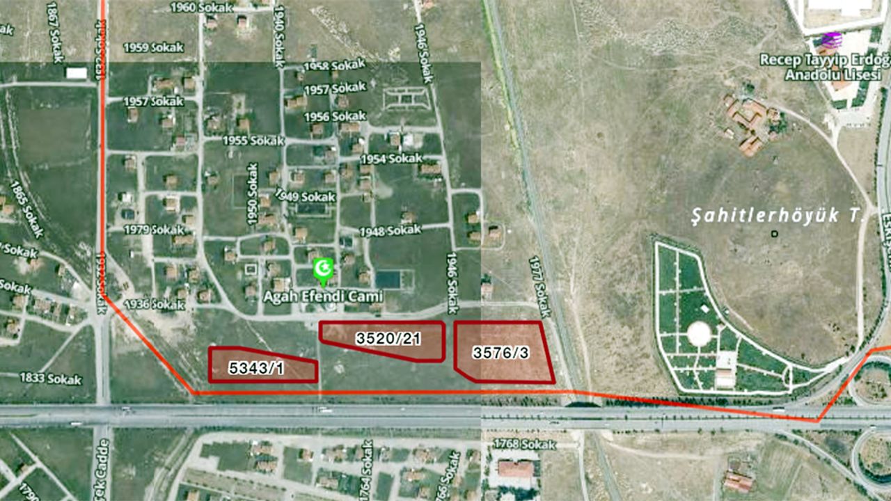 AFYON BELEDİYESİ TİCARİ İMARLI 3 ARSAYI SATIŞA ÇIKARDI
