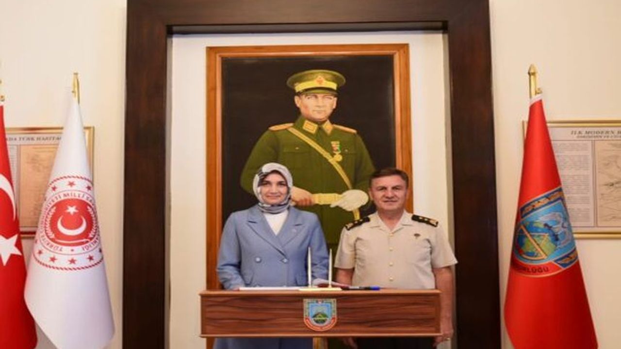 VALİ YİĞİTBAŞI, TÜMGENERAL OSMAN ALP’İ ZİYARET ETTİ