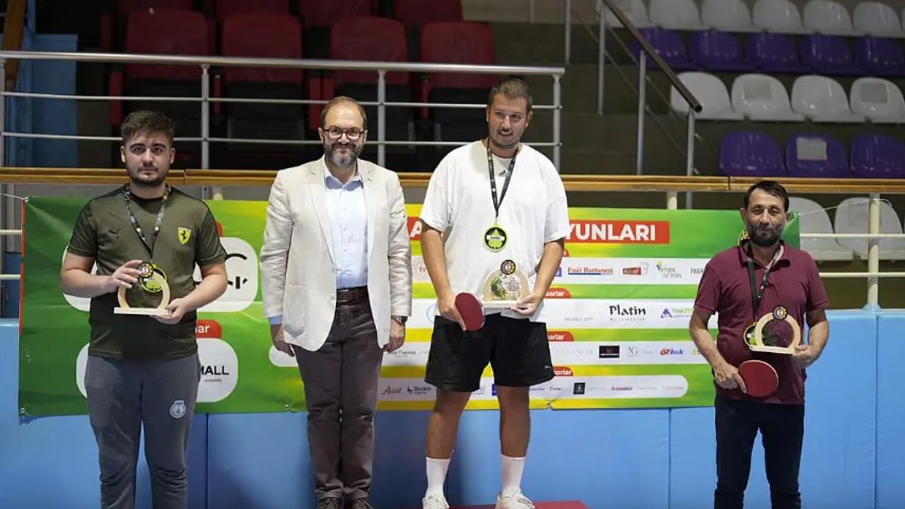 ATSO SPOR OYUNLARI MASA TENİSİ MÜSABAKASI YAPILDI