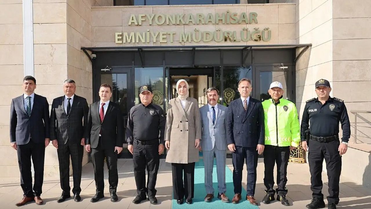 VALİ YİĞİTBAŞI, EMNİYET BİRİMLERİNİ DENETLEDİ