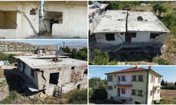 BİNALARI HARABEYE DÖNEN BÖLGE HALKI ÇOK TEDİRGİN