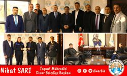 BAŞKAN NİHAT SARI’YA ANLAMLI ZİYARETLER