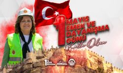 BAŞKAN BURCU KÖKSAL'IN 1 MAYIS EMEK VE DAYANIŞMA GÜNÜ MESAJI