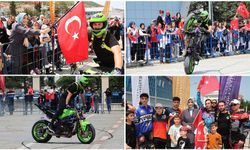 19 MAYIS’A ÖZEL MOTOSİKLET GÖSTERİSİ