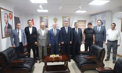 AGC’DEN BAŞKAN ŞAHİN’E ZİYARET