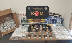 IŞIKLAR BELDESİNDE BOŞ VE DOLU MAKARON ELE GEÇİRİLDİ