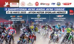 AFYON, ÜÇ BÜYÜK MOTOKROS ŞAMPİYONASINA EV SAHİPLİĞİ YAPIYOR