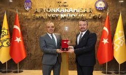 BAŞKAN ÖZTAŞ, İL EMNİYET MÜDÜRÜ EROL’U ZİYARET ETTİ