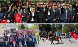 3 MAYIS TÜRKÇÜLÜK GÜNÜNDE ÜLKÜCÜLER ZAFER MEYDANINA YÜRÜDÜ