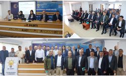 AK PARTİ'DE YEREL YÖNETİM ZİRVESİ, AYAYDIN BELEDİYE BAŞKANLARIYLA BULUŞTU