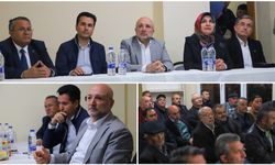 BAŞKAN ŞAHİN "HİZMET İÇİN MİLLETİMİZİN KAPISINI AŞINDIRIYORUZ"