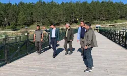 Kaymakam Çengel, Akdağ Tabiat Parkı’nda İncelemelerde Bulundu