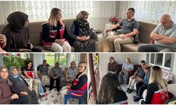 BAŞKAN KOYUNCU’DAN ŞEHİT AİLELERİNE ZİYARET