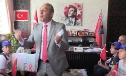 ÖĞRENCİLER, EMNİYET MÜDÜRÜ EROL’U ZİYARET ETTİ