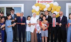 VALİ YİĞİTBAŞI, KIZILÖREN'DE KÜTÜPHANE AÇILIŞI YAPTI