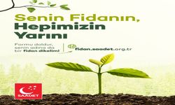 "KÜLLERİMİZDEN FİLİZLENİYORUZ!" FİDAN DİKME SEFERBERLİĞİ