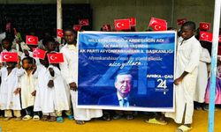 AFRİKA’DA DUALAR AK PARTİ AFYON İÇİN EDİLDİ