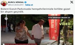 BURCU-YASİN KÖKSAL ÇİFTİ, MİLLET BAHÇESİNDE HALK ARASINDA