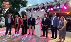 SİLİVRİ’DEKİ İMAMOĞLU’NDAN CANER PEYNİRCİNİN DÜĞÜNÜNE MESAJ