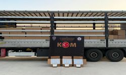 POLİS, 4 MİLYON 300 BİN ADET BANDROLSÜZ BOŞ MAKARON ELE GEÇİRDİ