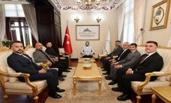 VALİ YİĞİTBAŞI, ÜLKÜ OCAKLARI YÖNETİMİNİ MAKAMINDA KABUL ETTİ