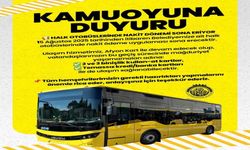 Halk Otobüslerinde nakit ödeme sona eriyor, kartla ulaşım  sağlanacak