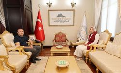 Vali Yiğitbaşı Sağlık Bakan Yardımcısı Okumuş’u Makamında Kabul Etti