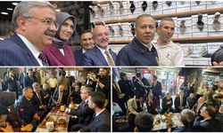 Bakan Yerlikaya, esnaflarla bir araya geldi