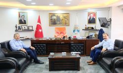 MUSTAFA TARLACI, BAŞKAN TOPÇU’YU ZİYARET ETTİ