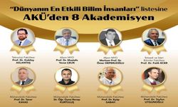 AKÜ’den 8 Akademisyen “Dünyanın En Etkili Bilim İnsanları” Listesinde