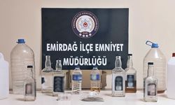Polis Kaçak Alkol Ele Geçirdi