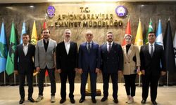 Anahtar Parti İl Yönetimi, Emniyet Müdürü Erol’u ziyaret etti