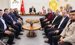 BAŞKAN KÖKSAL’A, ANAHTAR PARTİ HEYETİNDEN ZİYARET
