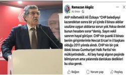 Akgöz’den Ali Özkaya’ya yanıt: “CHP il binası 2011’de alındı..”