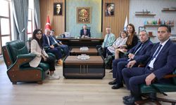 Başkan Öztaş’a Enerji Bakanlığı ve Danimarka Büyükelçiliği’nden ziyaret