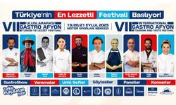 7. Uluslararası GASTRO AFYON Turizm ve Lezzet Festivali Başlıyor