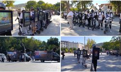 İYİ Parti’den Türkiye’de Bir İlk: Scooter’lı LED Ekranlı Reklam Çalışması Afyonkarahisar’da Başladı