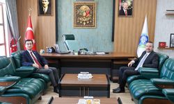 Başkan Öztaş’a Afyonkarahisar Çevre, Şehircilik İl Müdürü Karayol’dan Ziyaret