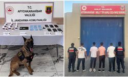Jandarma Uyuşturucu Taciri 4 Şahsı Yakaladı