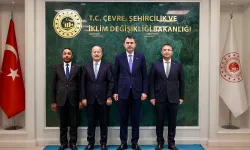 MHP Heyeti Bakan Kurum’la Görüştü