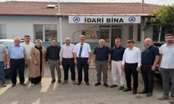 Siper, Dinar'daki yatırımları sadece AK Partili heyetle incelendi