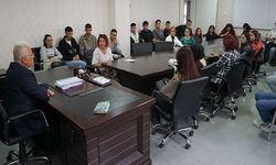 Şuhut MYO Öğrencilerinden Belediyeye Ziyaret