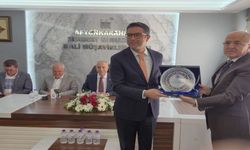 TURMOB GENEL BASKAN ADAYI YILDIZ AFYON DA MESKEKTASLARIYLA BULUŞTU