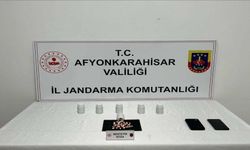 Jandarma Sinanpaşa’da Uyuşturucu Hap Ele Geçirdi