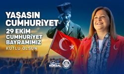 Başkan Burcu Köksal’ın 29 Ekim Cumhuriyet Bayramı Mesajı