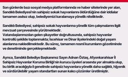 Sandıklı Belediyesinden Açıklama