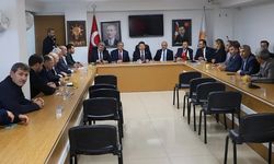 BAKAN TUNÇ, BAŞKANLARLA BİR ARAYA GELDİ